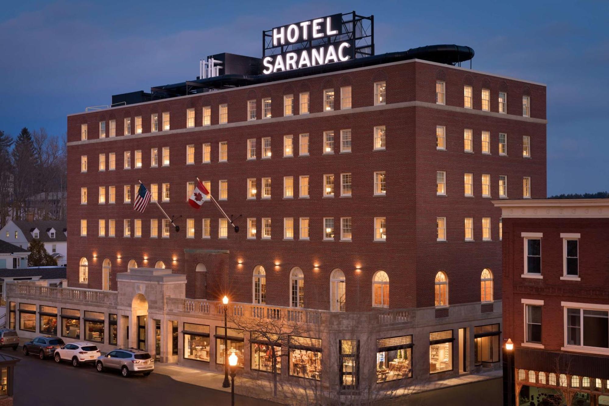Hotel Saranac, Curio Collection By Hilton Саранак Лейк Екстериор снимка